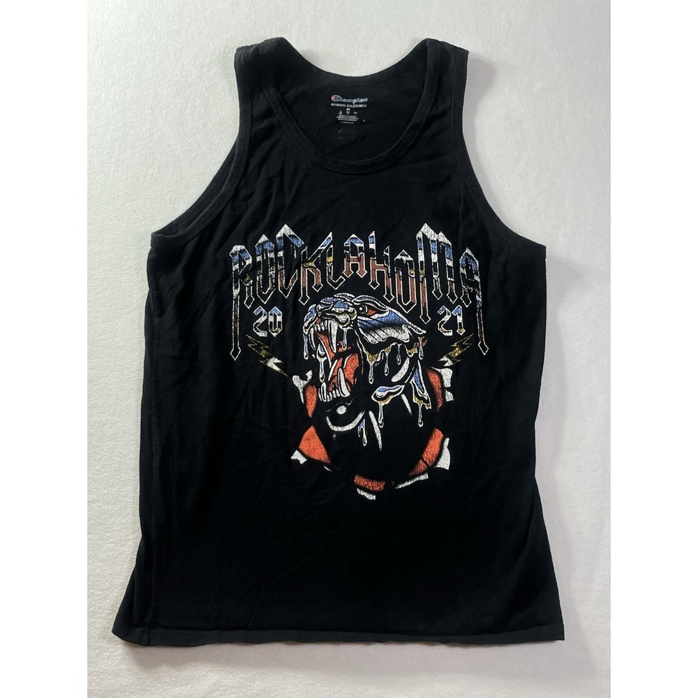 ROCKLAHOMA MUSIC FESTIVAL 2021 Pryor Oklahoma DOUBLE SIDED TANK TOP M Concert